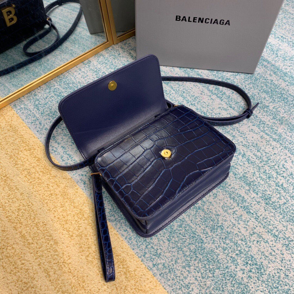 BLN-Ciaga Bolso Bandolera B In Dark Blue , For Women,  Bags 7in/18LO