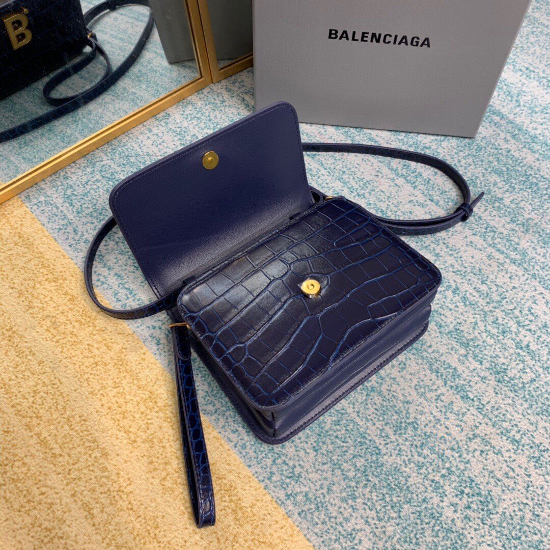 BLN-Ciaga Bolso Bandolera B In Dark Blue , For Women,  Bags 7in/18LO