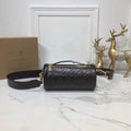B-Berry - BB  Barrel Monogram Bag Black For Women, Bags 10in/27LO