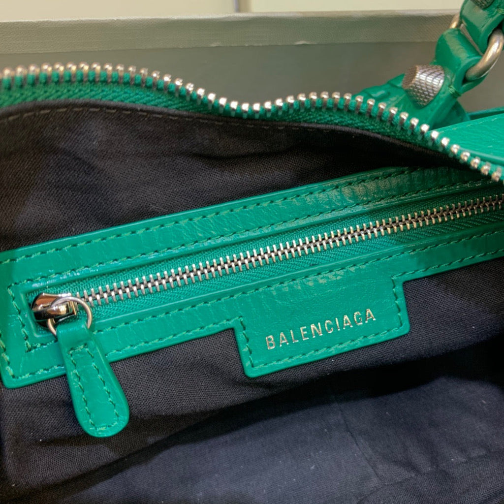 BLN-Ciaga Le Cagole XS Shoulder Bag In Dark Green, For Women,  Bags 13in/33LO