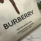 B-Berry - BB  The Large Soft Cotton Canvas Belt Bag Brown For Women, Women’s Bags 16.5in/42LO