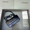 BLN-Ciaga Gossip Small On Chain Shoulder Bag Black, For Women,  Bags 7.4in/19LO