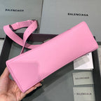 BLN-Ciaga Downtown Small Shoulder Bag In Pink, For Women,  Bags 11.8in/30LO 67135329S1Y5906
