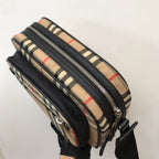 B-Berry - BB   Check And Crossbody Bag For Men, Bags 8.6in/22LO