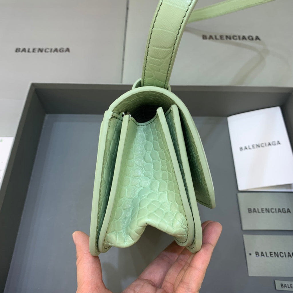 BLN-Ciaga Gossip Small Shoulder Bag Light Green, For Women,  Bags 9.1in/23LO