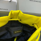 BLN-Ciaga Le Cagole Medium Bucket Bag In Yellow, For Women,  Bags 11.8in/30LO