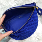 BLN-Ciaga Souvenir XXS Belt Bag In Blue, For Women,  Bags 11.8in/30LO