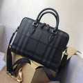B-Berry - BB  London Check And Briefcase For Men, Bags 14.6in/37LO 80139481