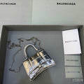 BLN-Ciaga Hourglass Mini Handbag With Chain In SliTLM -, For Women,  Bags 4.7in/12LO