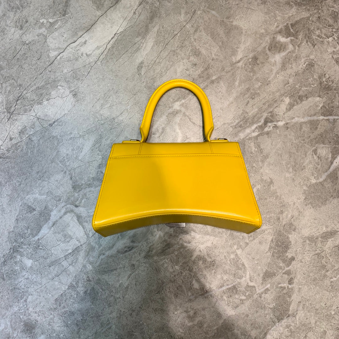 BLN-Ciaga Hourglass Small Handbag In Yellow, For Women,  Bags 9in/23LO