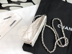 CHL -  Cruise Clutch Crossbaby White Bag For Women 13LO/5in