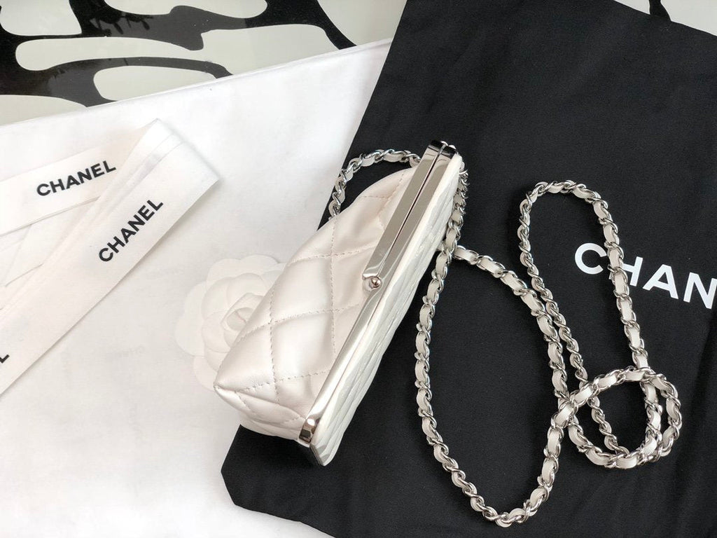 CHL -  Cruise Clutch Crossbaby White Bag For Women 13LO/5in