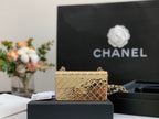 CHL -  Evening Flap Small Gold Bag For Women 12LO/4.5in