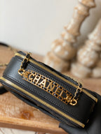 CHL -  Small Vanity Case Gold Hardware Black For Women Handbags, Shoulder Bags 5.9in/15LO AS3228 B08008 94305