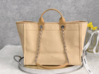 CHL - Small Shopping Bag SilLusso Official - Hardware Raffia For Women Handbags, Shoulder Bags 15.2in/39LO AS3257