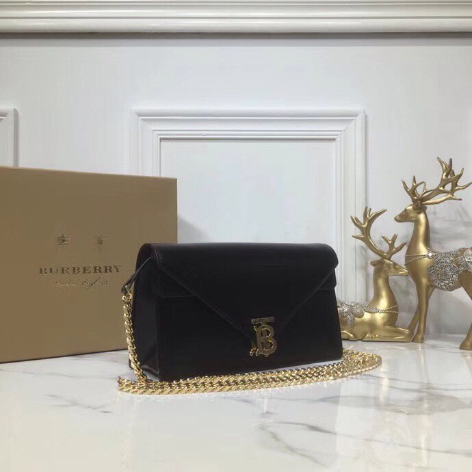B-Berry - BB  Small Tb Envelope Clutch Black By British Heritage For Women, Bags 10.2in/26LO