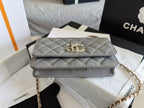 CHL - Mini Flap Bag Grey For Women 7.2in/18.5LO