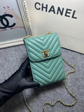 CHL -  Chevron Trendy CHL -  Phone Mint Bag For Women 18LO/7in