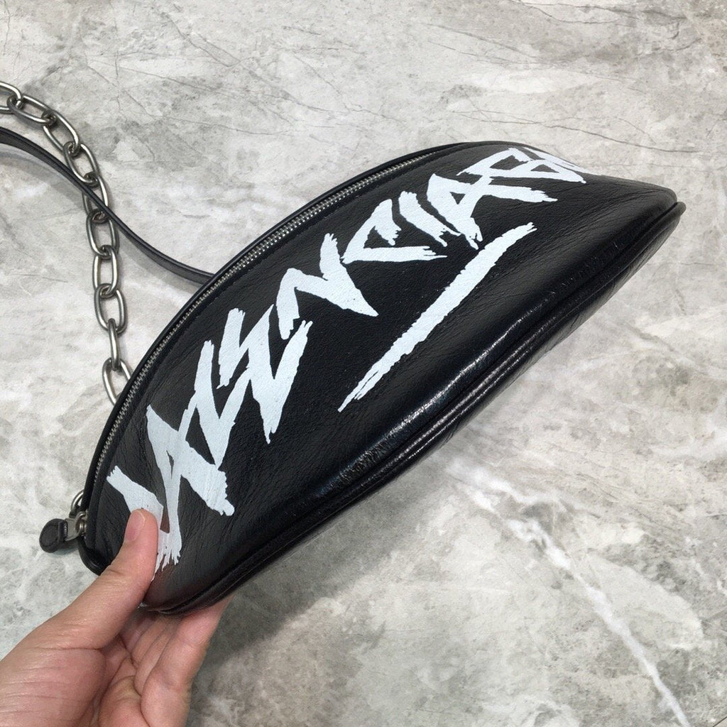 BLN-Ciaga Souvenir XS Belt Bag In Black, For Women,  Bags 9.5in/24LO