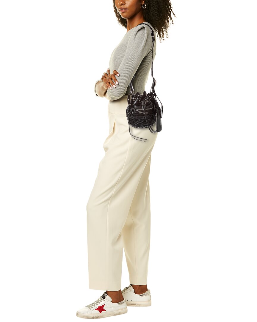 Blnciaga Le Cagole XS Leather Bucket Bag