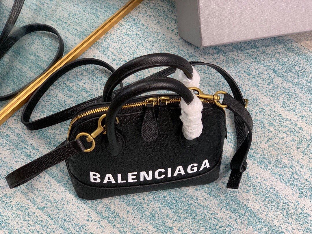 BLN-Ciaga Ville Mini Handbag In Black, For Women,  Bags 4.7in/12LO