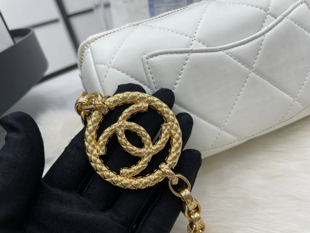 CHL -  Bowling Mini White Bag For Women 11LO/4.3in