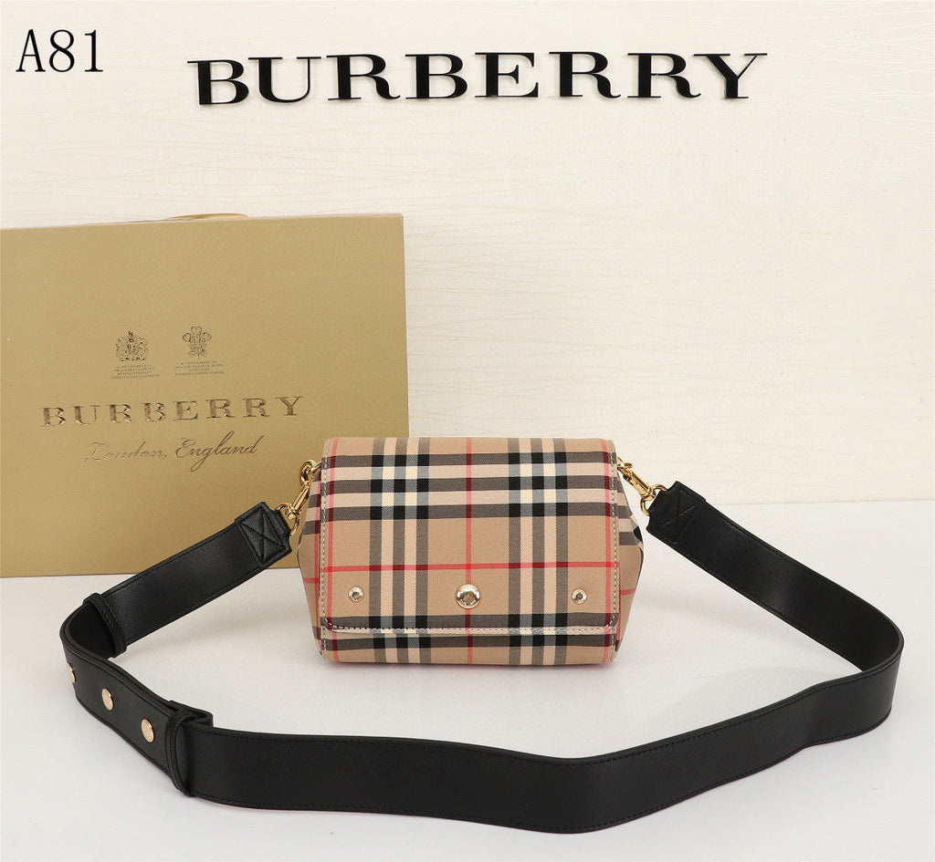 B-Berry - BB   Check And Small Crossbody Bag Archive Beige For Women, Bags 7.1in/18LO 80264541