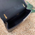 B-Berry - BB  Horseferry Print Quilted Small Lola Bag Monogram Black And White For Women, Bags 9in/23LO
