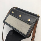 B-Berry - BB  Mini Horseferry Print Title Bag With Pocket Detail Black For Women, Bags 7.5in/19LO 80428521