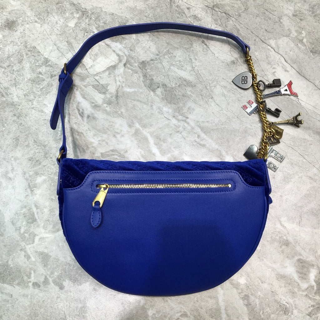 BLN-Ciaga Souvenir XXS Belt Bag In Blue, For Women,  Bags 11.8in/30LO