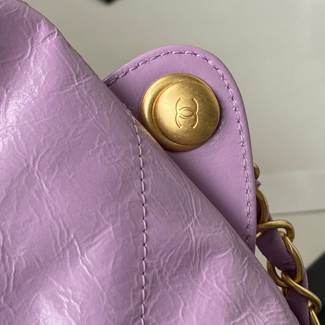CHL -  Backpack Purple Shiny Large Bag For Women 51LO/20in