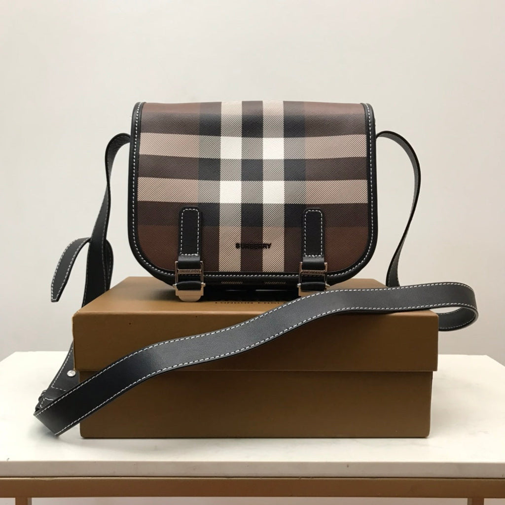 B-Berry - BB  Check And Crossbody Bag For Men, Bags 7.7in/19.5LO 80528041