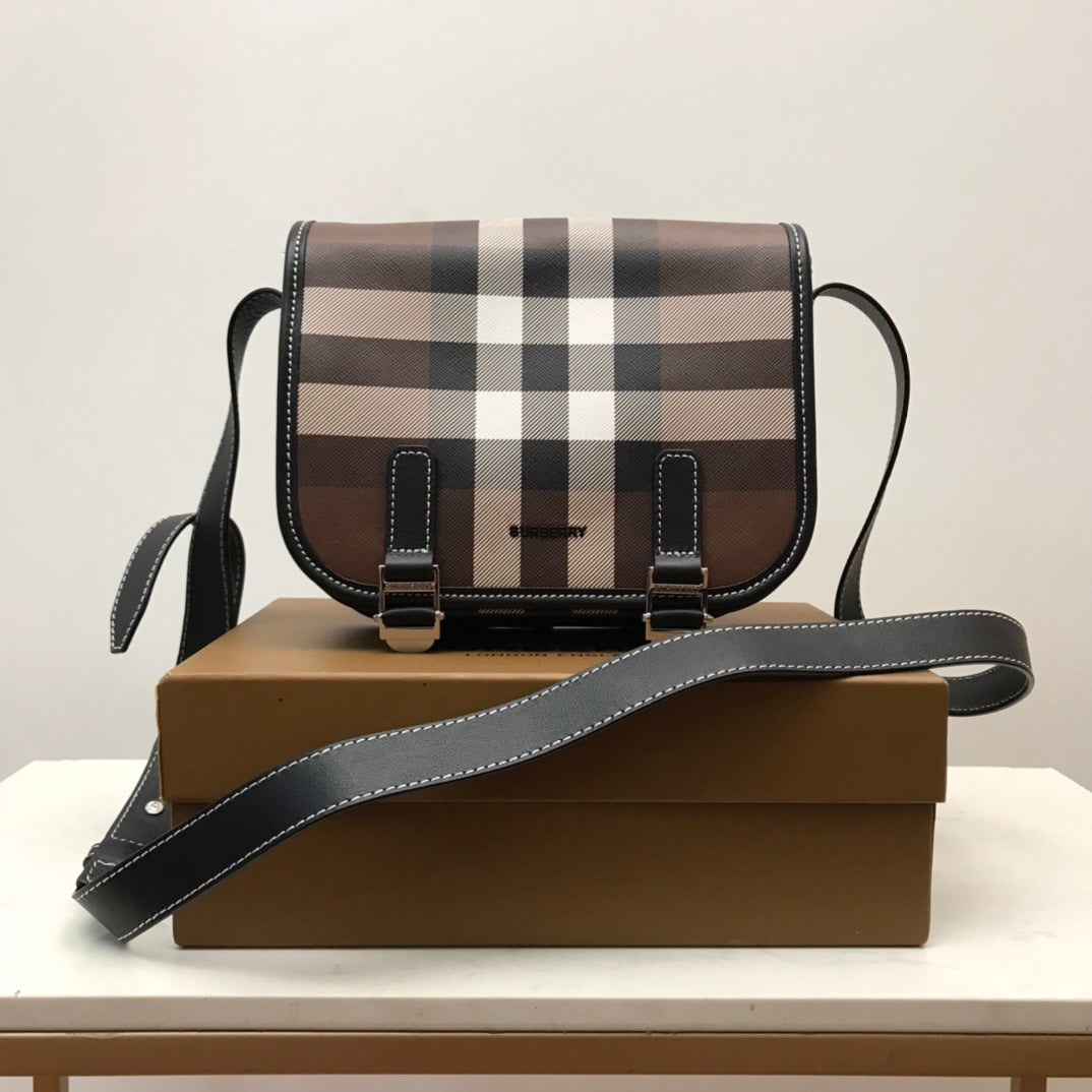 B-Berry - BB  Check And Crossbody Bag For Men, Bags 7.7in/19.5LO 80528041