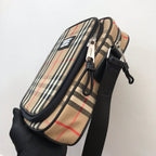 B-Berry - BB   Check And Crossbody Bag For Men, Bags 8.7in/22LO