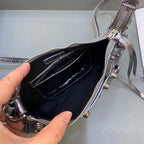 BLN-Ciaga Le Cagole Mini Bag With Chain In Grey, For Women,  Bags 8.2in/21LO