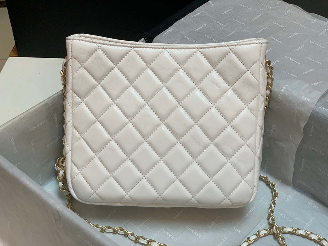 CHL - Hobo Handbag White Bag For Women 16LO/6in