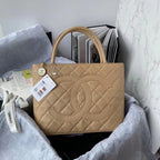 CHL - Medallion Tote Shoulder Beige Bag For Women 29LO/11.4in