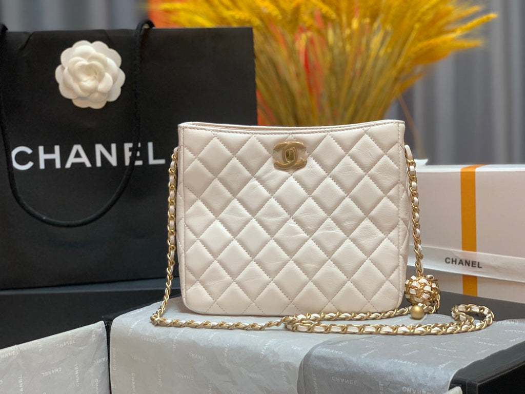 CHL - Hobo Handbag White Bag For Women 16LO/6in