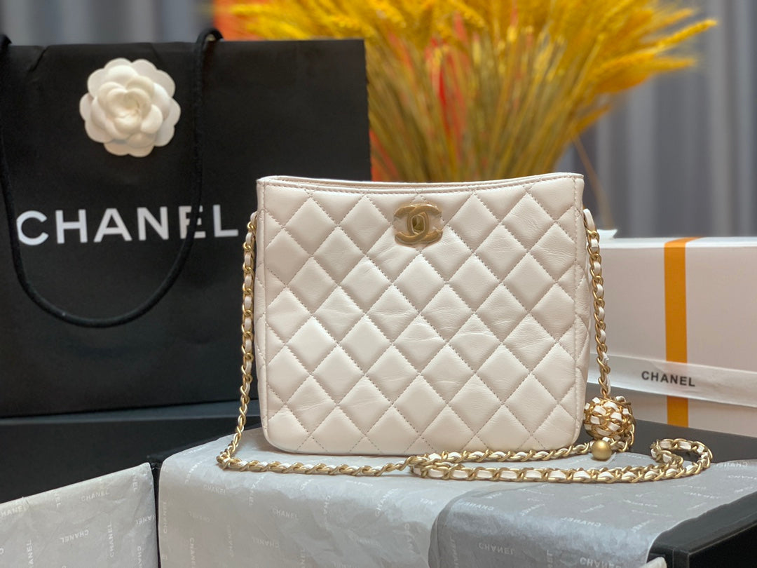 CHL - Hobo Handbag White Bag For Women 16LO/6in