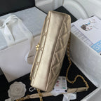 CHL - Flap Bag Small Gold Bag For Women 15LO/6in