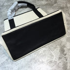BLN-Ciaga Navy Medium Cabas Tote Bag In Black, For Women,  Bags 14.1in/36LO 5812922HH3N9260