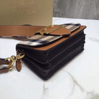 B-Berry - BB  The Small Buckle Bag In House Check Brown For Women, Bags 7.5in/19LO
