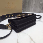 B-Berry - BB  The Small Buckle Bag In House Check Black For Women, Bags 7.5in/19LO