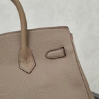 HM Birkin Bag 25 Taupe Togo Leather GHW
