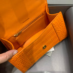 BLN-Ciaga Hourglass Small Handbag In Orange, For Women,  Bags 9in/23LO
