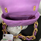 CHL - Mini Flap Bag Purple For Women Bags Shoulder And Crossbody Bags 6.6in/17LO AS3213