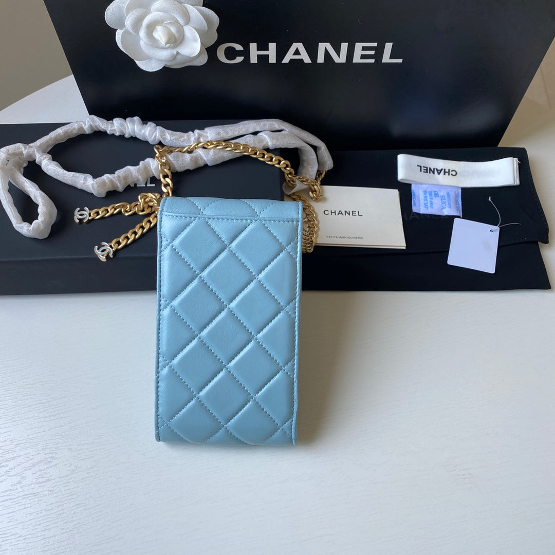 CHL - Phone Holder Blue Bag For Women 15LO/6in