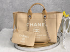 CHL - Small Shopping Bag SilLusso Official - Hardware Raffia For Women Handbags, Shoulder Bags 15.2in/39LO AS3257