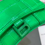 BLN-Ciaga Hourglass Mini Handbag With Chain In Green, For Women,  Bags 4.7in/12LO
