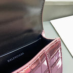 BLN-Ciaga Hourglass Mini Handbag With Chain In Light Pink, For Women,  Bags 4.7in/12LO